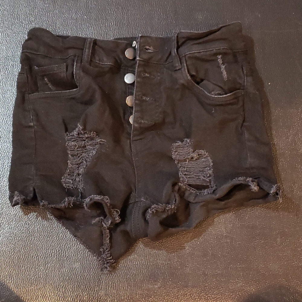 High waisted shorts